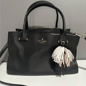 Black kate spade purse
